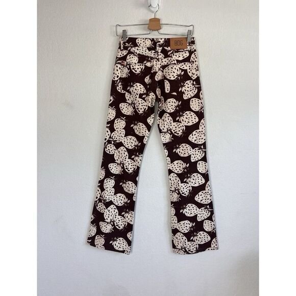 BDG Urban Outfitters Women's 90s Bootcut Jeans Strawberry Brown Size 24 NWOT - Picture 3 of 12